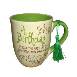 ARCHIES A BIRTHDAY IS JUST THE FIRST DAY 365 FRESH QUOTES CLASSIC RELATIONSHIP CERAMIC TEA / COFFEE MUG 400 ML