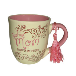 ARCHIES CLASSIC RELATIONSHIP CERAMIC TEA / COFFEE MUG- MOM – PINK