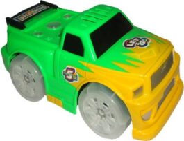 Super Cartoon Battery Toy Car With DJ Music & 3D Lights with Hit & Turn Motion