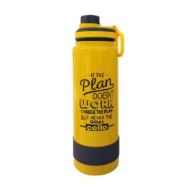 Cello Target Thermos Flask Bottle Hot & Cold – Yellow –  700 ml