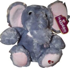 Huggables ARCHIE GREY PINK BABY ELEPHANT STUFFED TOY MAKE YOUR OCCASION MORE SPECIAL – 24 cm  (Grey)