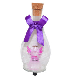 ARCHIES GLASS DECORATIVE BOTTLE LOVELY FAREWELL QUOTATION TO WISH THEM LUCK FOR THE FUTURE