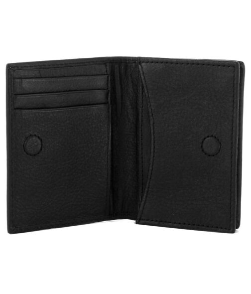 TITAN BLACK BIFOLD LEATHER CASUAL CARD HOLDER WALLET TW156LM1BK - Image 2