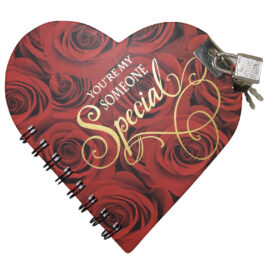 Archies You’re My Someone Special Heart lock Dairy Notebook