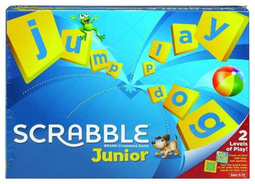 METTAL JUNIOR SCRABBLE TWO FUN WORDS GAMES IN ONE