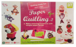 PAPER QUILLING – 2 KIT TOOL SET MAKE AMAZING CREATIONS WITH SIMPLE PAPER STRIPS AGE 7+
