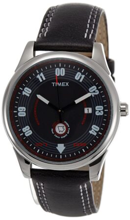 TIMEX ANALOG BLACK DIAL MEN’S WATCH TI000V10200