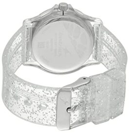 FASTRACK TRENDIES SILVER DIAL PLASTIC STRAP WATCH FOR WOMEN 9827PP19