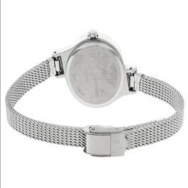 FASTRACK SILVER DIAL ANALOG STAINLESS STEEL WATCH FOR WOMEN 6015SM01