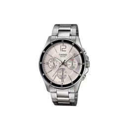 CASIO MULTIDIAL STAINLESS STEEL STRAP MEN’S WATCH MTP-1374D-7AVDF – A833