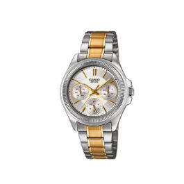 CASIO ENTICER TWO-TONE MULTI-DIAL WOMEN’S WATCH LTP-2088SG-7AVDF – A937