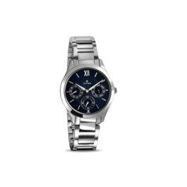 TITAN WORKWEAR CAUSAL ANALOG BLUE DIAL W STAINLESS STEEL STRAP WATCH FOR WOME’S  NQ2570SM01