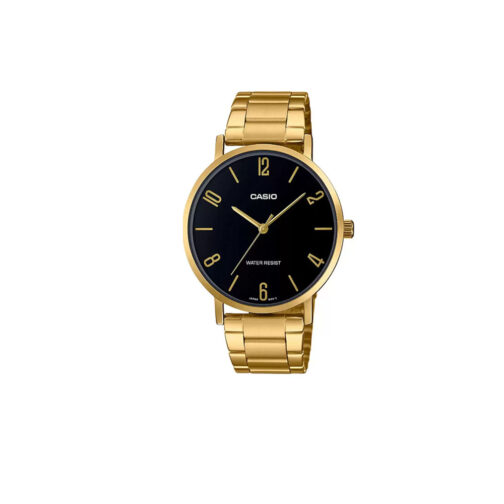 CASIO ENTICER GOLD ANALOG MEN'S WATCH MTP-VT01G-1B2UDF - A1817
