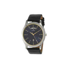 TITAN ANALOG WATCH FOR MEN WITH DAY & DATE FUNCTION 1767SL03