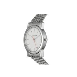 SONATA ANALOG WHITE DIAL SILVER STAINLESS STEEL CHAIN WATCH FOR MEN 7987SM03