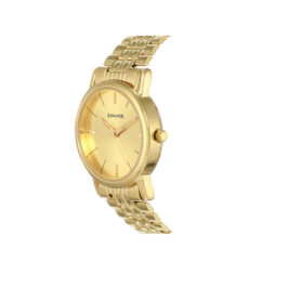 SONATA ANALOG DIAL GOLDEN CHAIN WATCH FOR MEN 7987YM06