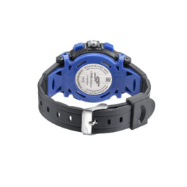 Sonata Fiber Hustler Analog-Digital Grey Round Dial Men’s Sport Watch 77116PP04