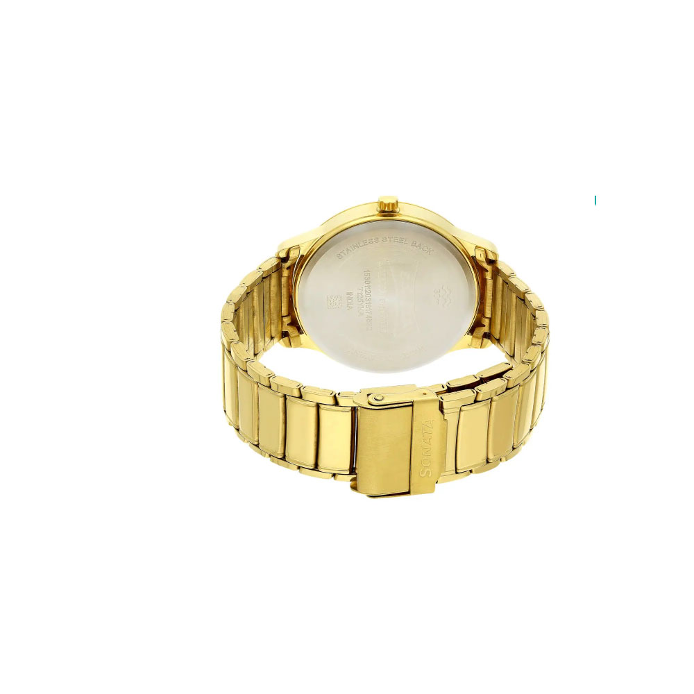 SONATA Gold Edit 2 Analog Watch - For Women - Buy SONATA Gold Edit 2 Analog  Watch - For Women 87043YL02W Online at Best Prices in India | Flipkart.com