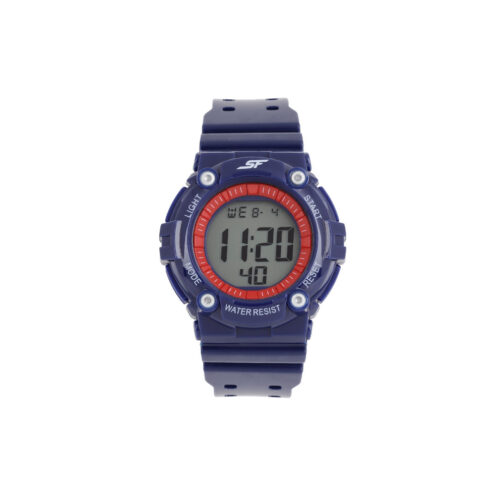 SONATA FIBER BLUE PLASTIC STRAP WATCH FOR KIDS 77042PP04