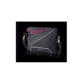 FASTRACK PINK & BLACK SLING BAG FOR GIRLS A0530PPK01