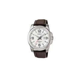 CASIO ENTICER BROWN LEATHER MEN A553