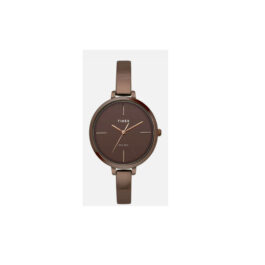 TIMEX BROWN DIAL ROUND WOMEN’S WATCH TWEL12814