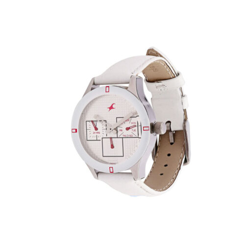 FASTRACK WHITE STRAP WOMEN WATCH 6078SL10