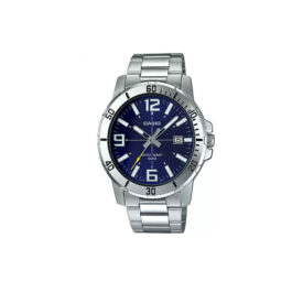 CASIO ENTICER SILVER MEN’S WATCH A1363