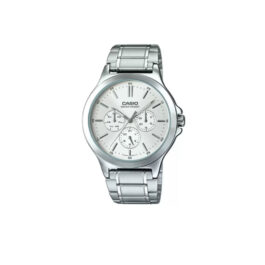 CASIO ENTICER SILVER MEN’S WATCH A1892